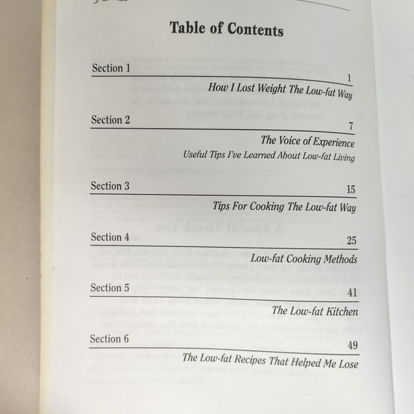 💥REDUCED Live! Don't DIEt! Lowfat Cookbook - Picture 2 of 5